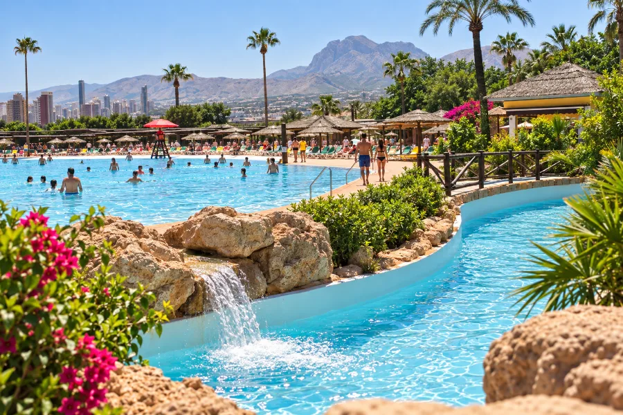 Aqualandia one-day water park experience